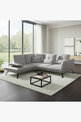 Sitzgarnitur Dover Holz Metallfüße Modern Komfortabel